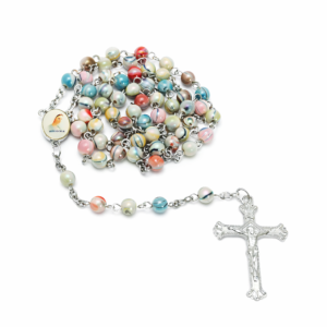 kolorowy różaniec dla dziecka